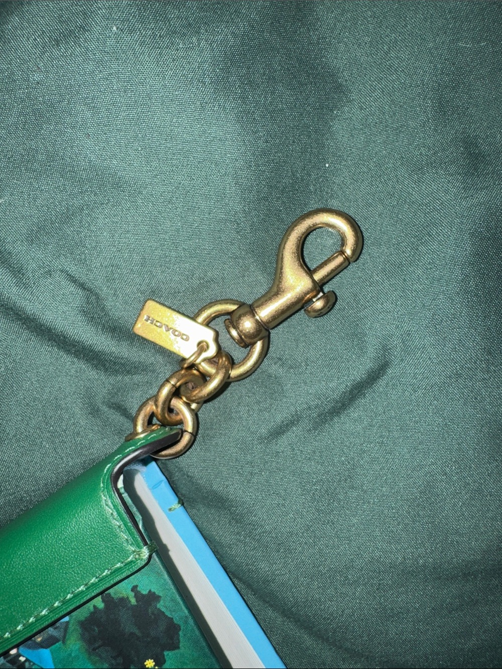 Coach book charm-like new - Picture 8 of 8